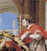 St Charles Borromeo Giovanni Battista Tiepolo